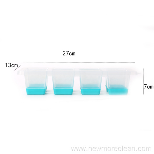 Easy-Release TPR & Flexible 8-Square Ice Cube Tray